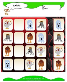 Sudoku Çocuk Bulmacaları